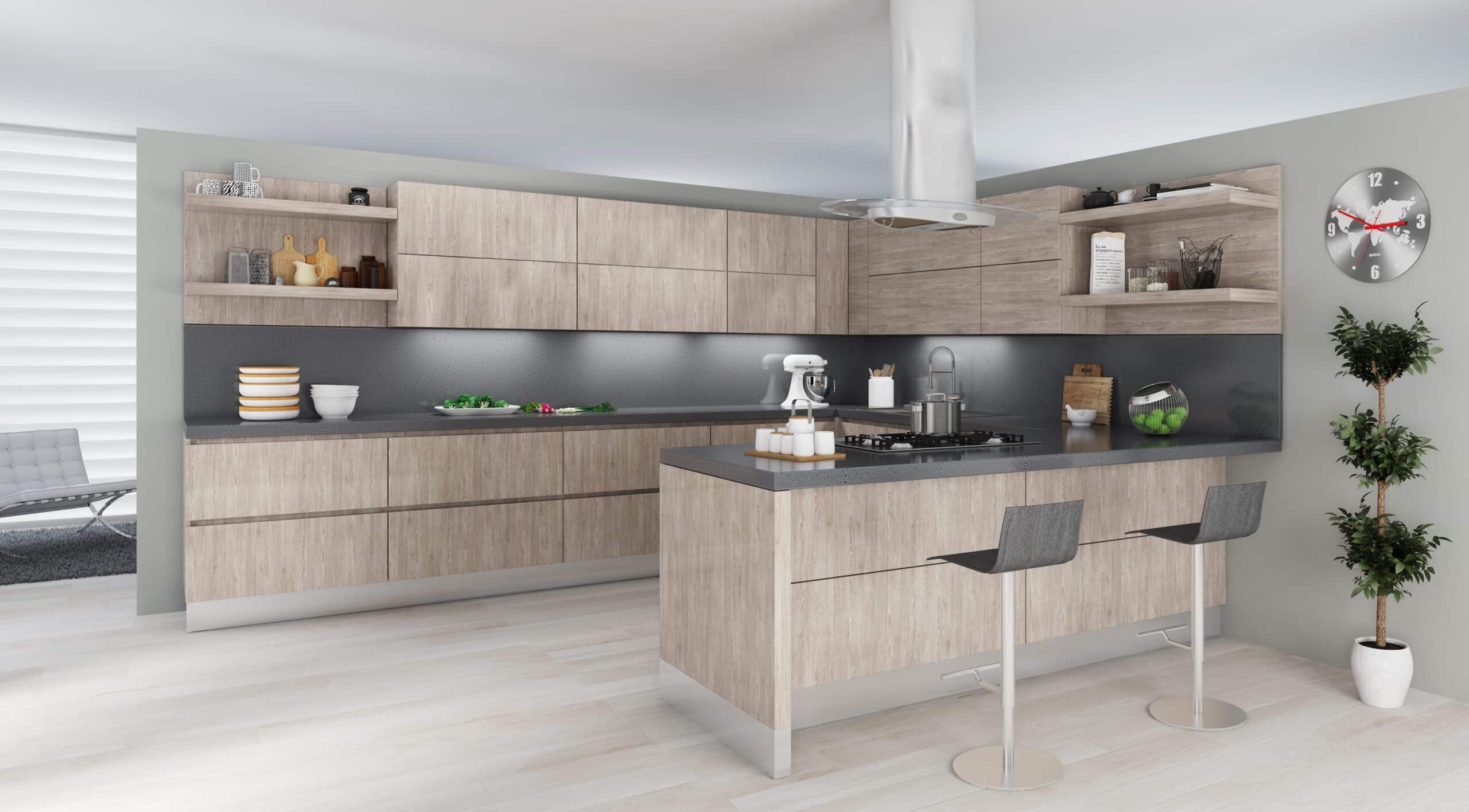 homeowner kitchen renovation Palm Beach County — mobile showroom consultation
