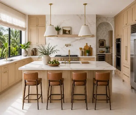 Light Wood Shaker Florida